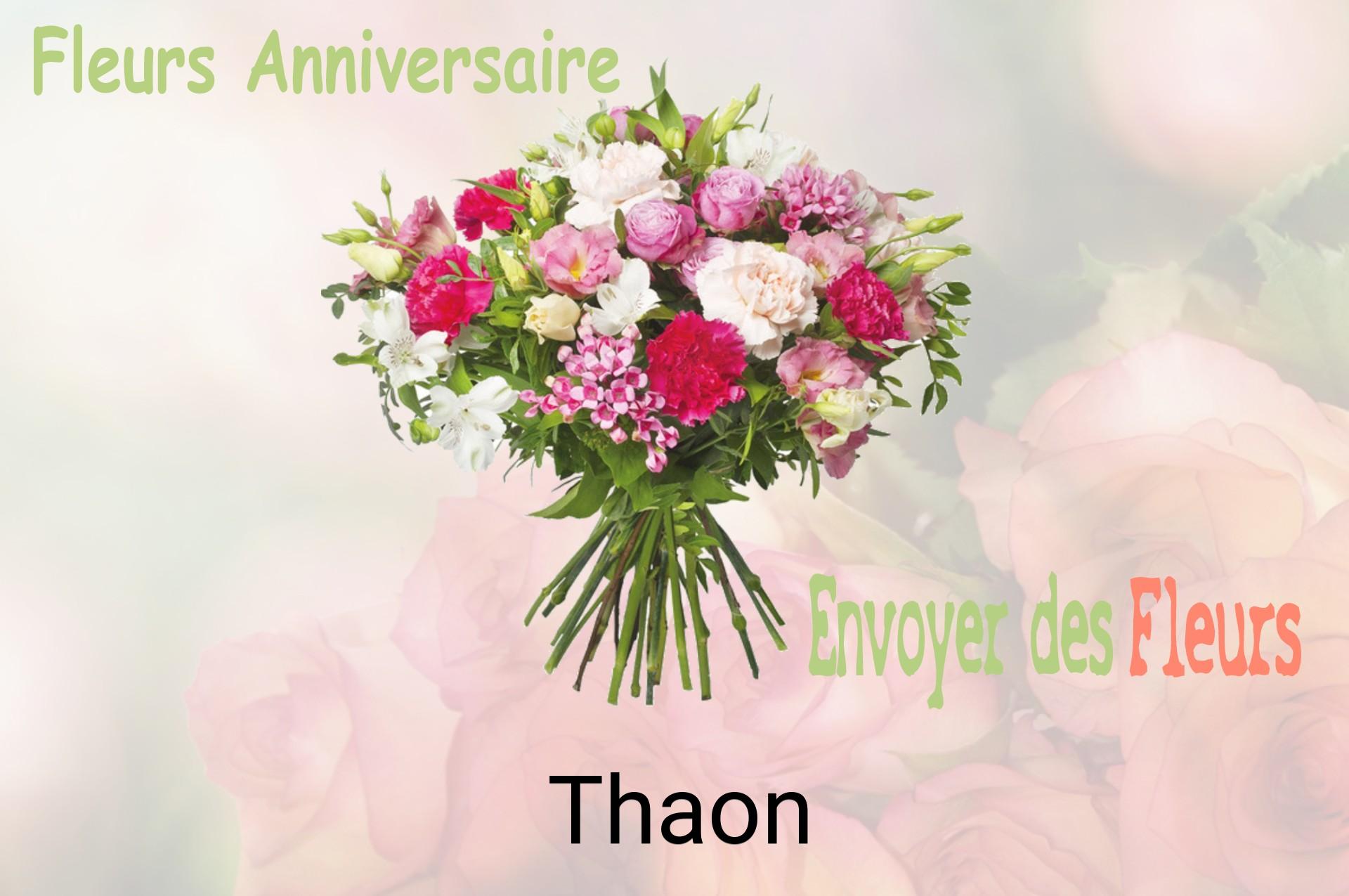 Bouquet de fleurs d’anniversaire livré à Thaon